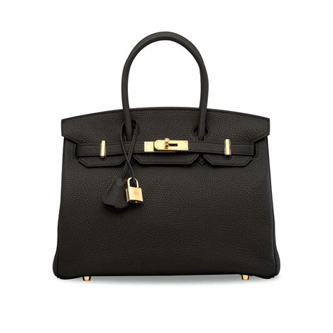 HERMES Togo Birkin 30 Black 1523261